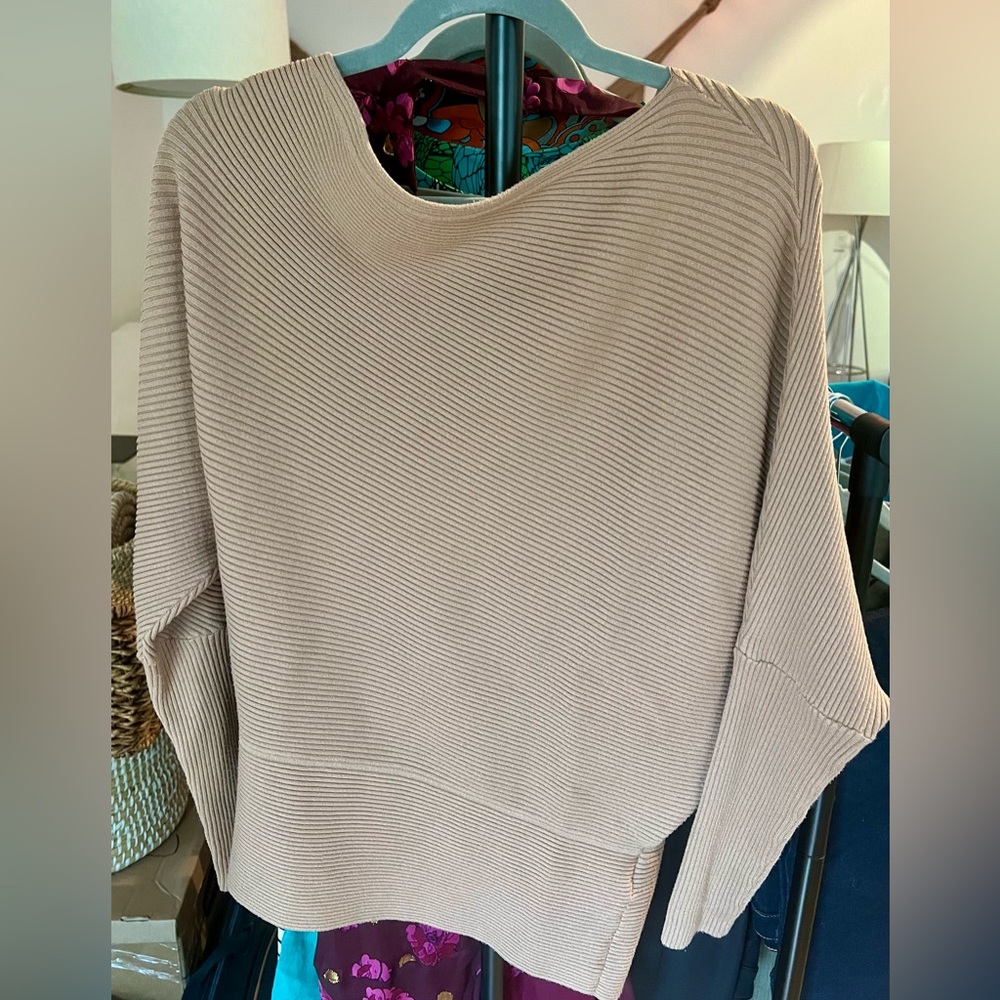 Reiss Women's Knit Top Tan